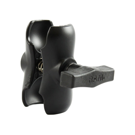 RAM Mount Short Double Socket Arm f/1.5" Ball [RAM-201U-B]