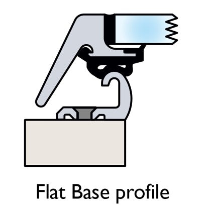 Lewmar Size 20 Ocean Series Hatch Flat Base