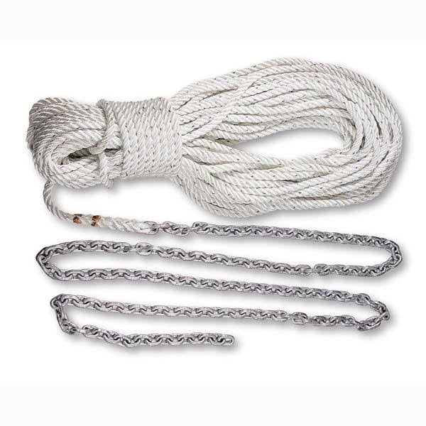 Lewmar Anchor Rode 215'-15' of 1/4" Chain  200' of 1/2" Rope w/Shackle [69000334]