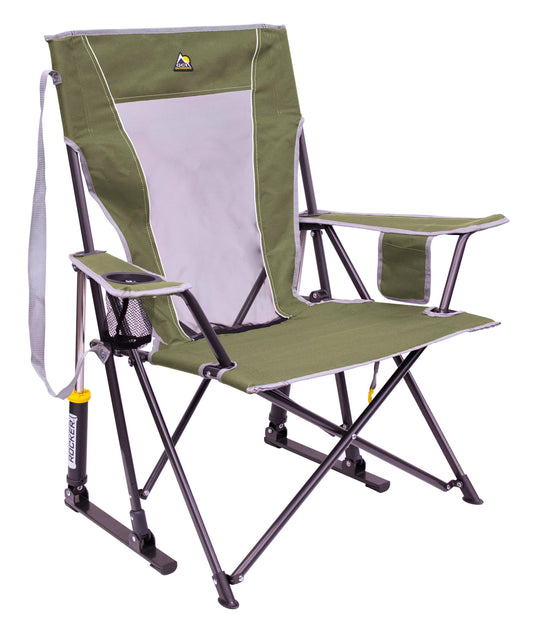 GCI Outdoor Comfort Pro Rocker Collapsible Rocking Chair & Outdoor Camping Chair