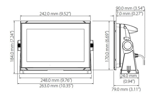 Simrad GO9 XSE 9" Plotter HDI Transducer C-Map Discover microSD