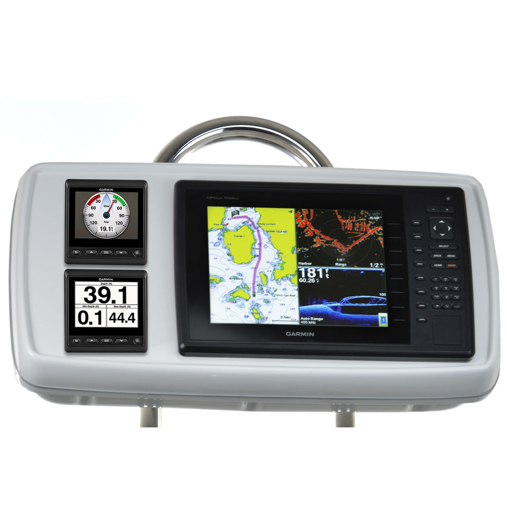 NavPod GP1170-06 SystemPod Pre-Cut f/Garmin 1020/1020xs/1040xs & 2 Instruments f/9.5" Wide Guard