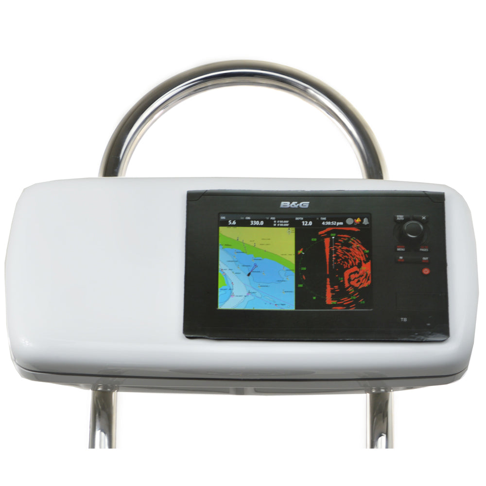 NavPod GP2040-08 SystemPod Pre-Cut f/Simrad NSS8 or B&G Zeus Touch 8 & 2 Instruments f/12" Wide Guard