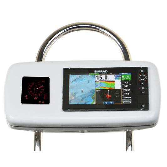 NavPod GP2040-13 SystemPod Pre-Cut f/Simrad NSS9 evo2 or B&G Zeus? 9 & 1 Instrument f/12" Wide Guard