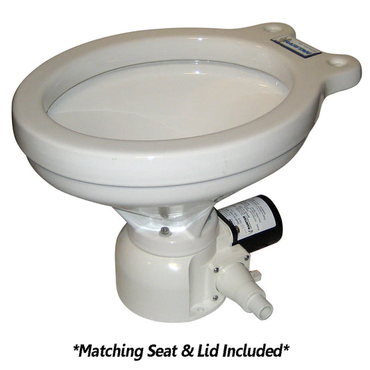 Raritan Sea Era Toilet - Household Style - Remote Intake Pump - Straight & 90? Discharge - Smart Toilet Control - 12v