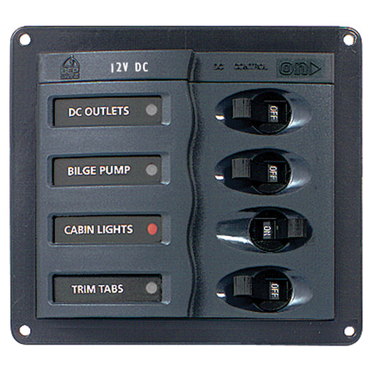 BEP 900-DC 4 Way DC Circuit Breaker Panel