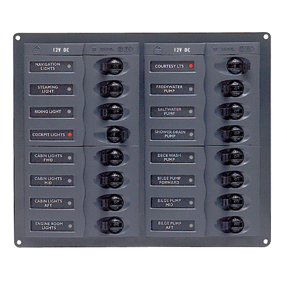 BEP 904NM 16 Way DC Circuit Breaker Panel