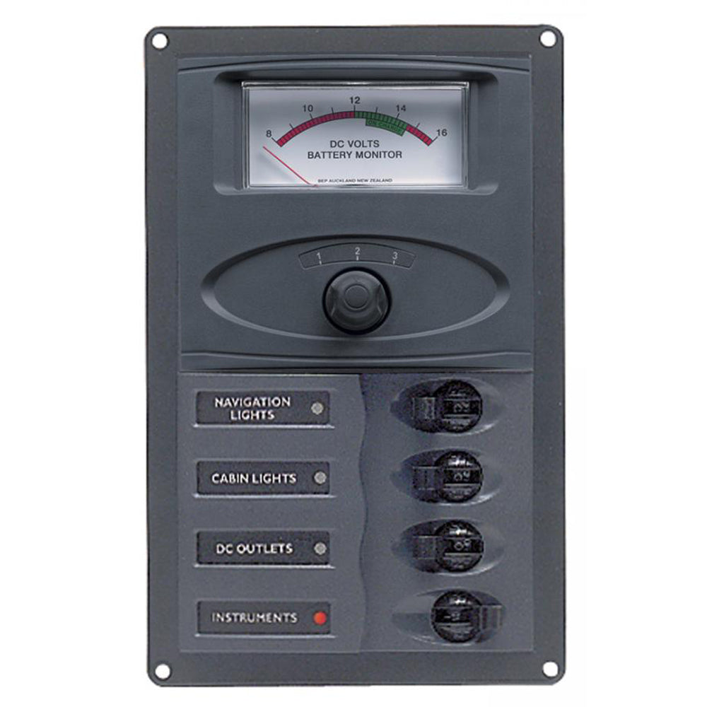 BEP 900-AM 4 Way DC Circuit Breaker Panel