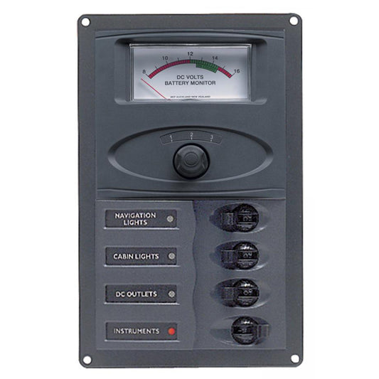 BEP 900-AM 4 Way DC Circuit Breaker Panel