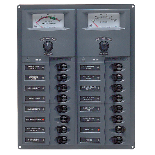 BEP 904-AM 16 Way DC Circuit Breaker Panel