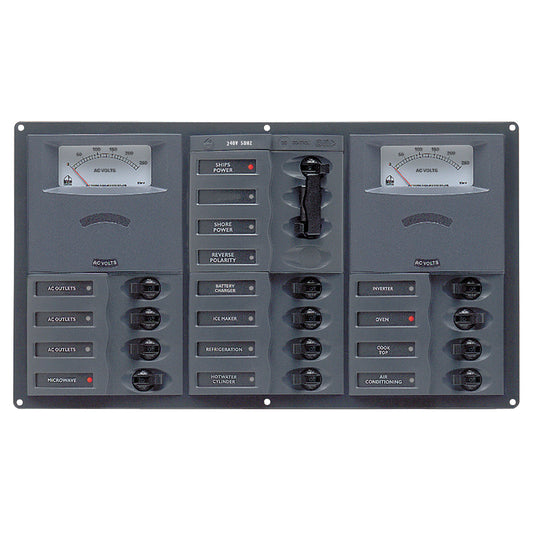 BEP 900-ACM2-AM-110 3 Way AC Circuit Breaker Panel