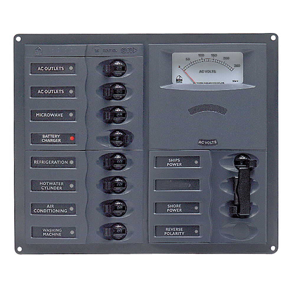 BEP 900-AC2H-AM-110 10 Way AC Circuit Breaker Panel