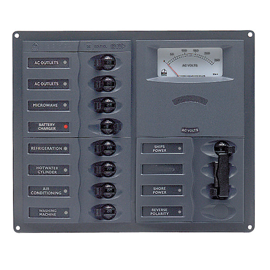 BEP 900-AC2H-AM-110 10 Way AC Circuit Breaker Panel