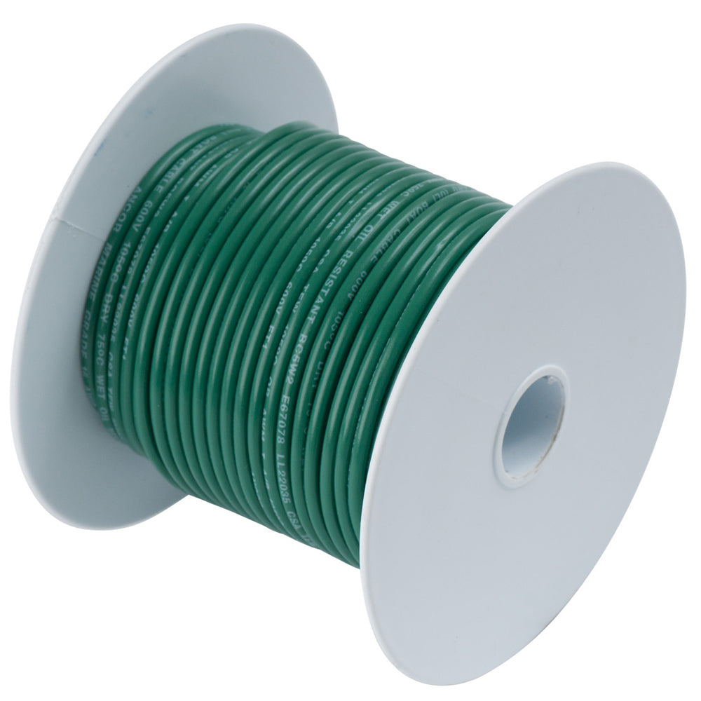 Ancor Green 18 AWG Tinned Copper Wire - 250'