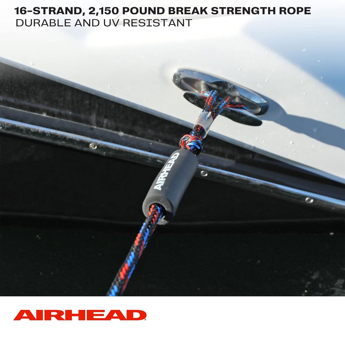 AIRHEAD AHDL-5 Bungee Dock Line 5 Feet Boat Cord, Stretches to 7 Feet