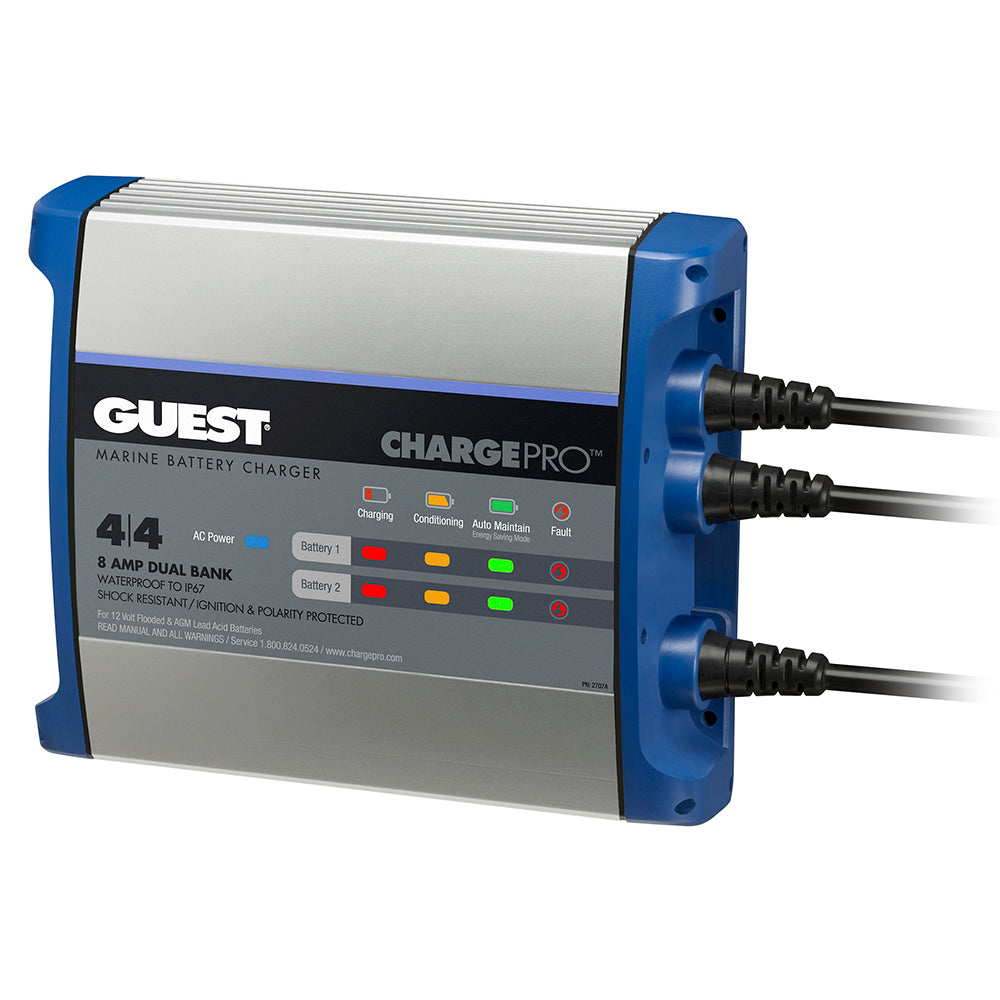 Guest 2707A 8A 2 Bank 120V Input Battery Charger
