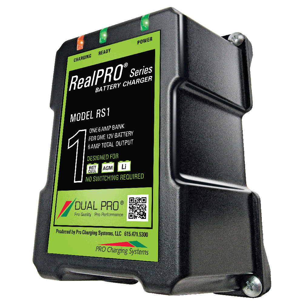 Dual Pro RS1 Battery Charger 1 Bank 6 Amps