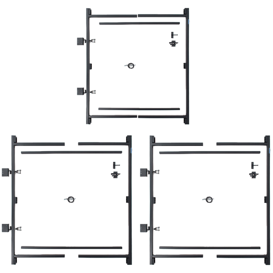 Adjust-A-Gate Gate Building Kit, 60"-96"(2 Pack) w/ Gate Building Kit, 36"-60"