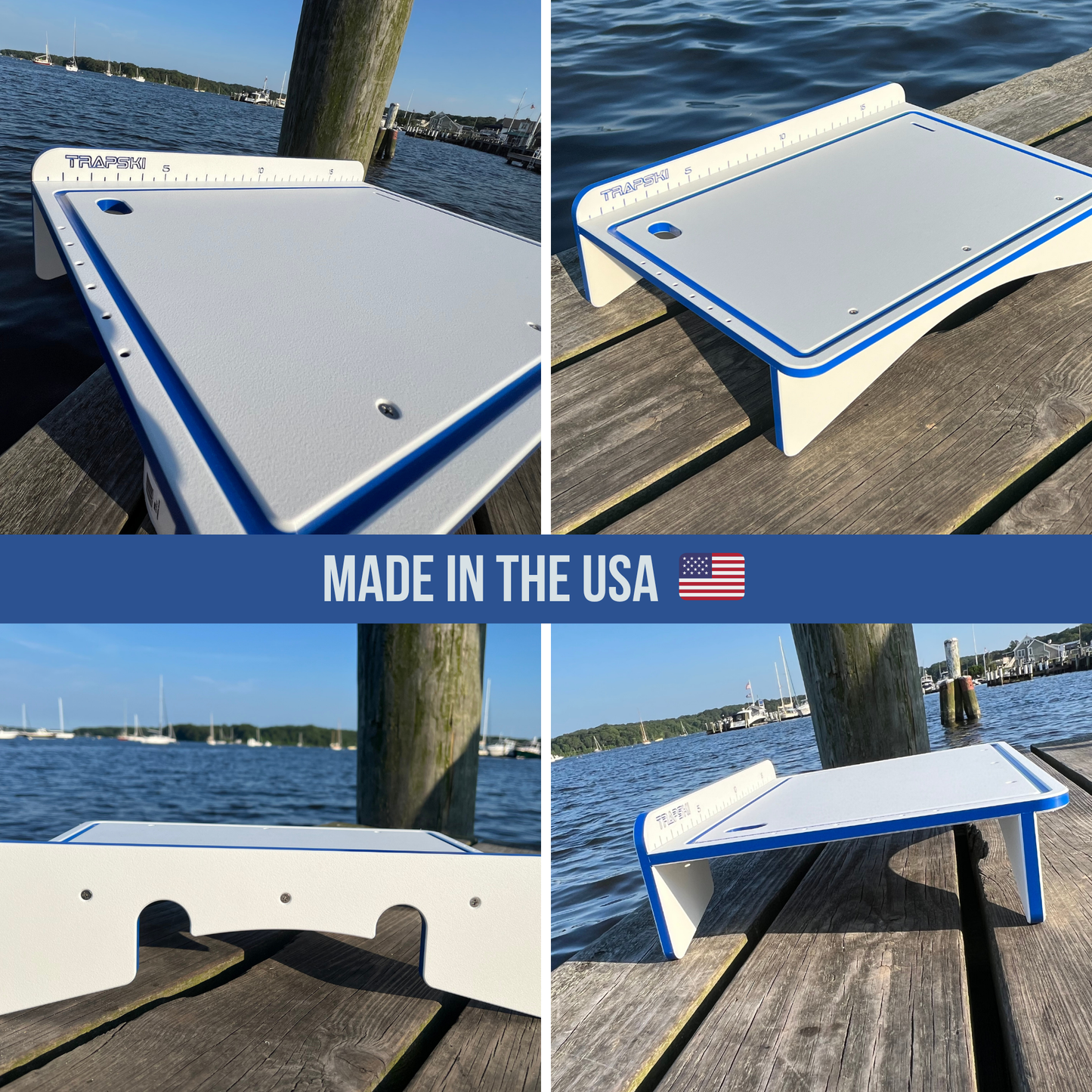 Made in the USA | Premium Single Bucket Raised 18" Fillet Table and Cutting Board