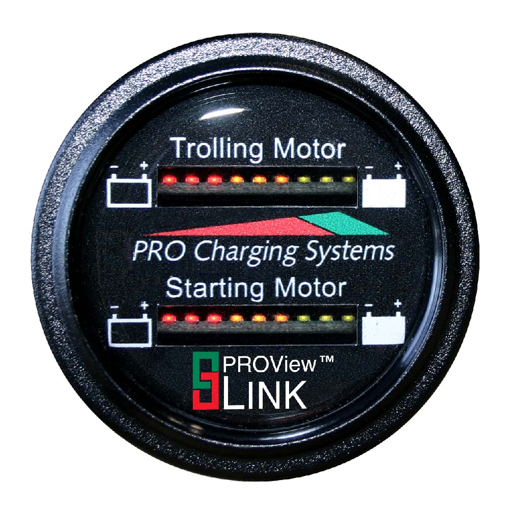 Dual Pro Battery Fuel Gauge For 1 - 36v, 1 -12v  Systems