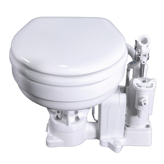 Raritan PH PowerFlush Manual Toilet Marine Size Bowl 12v