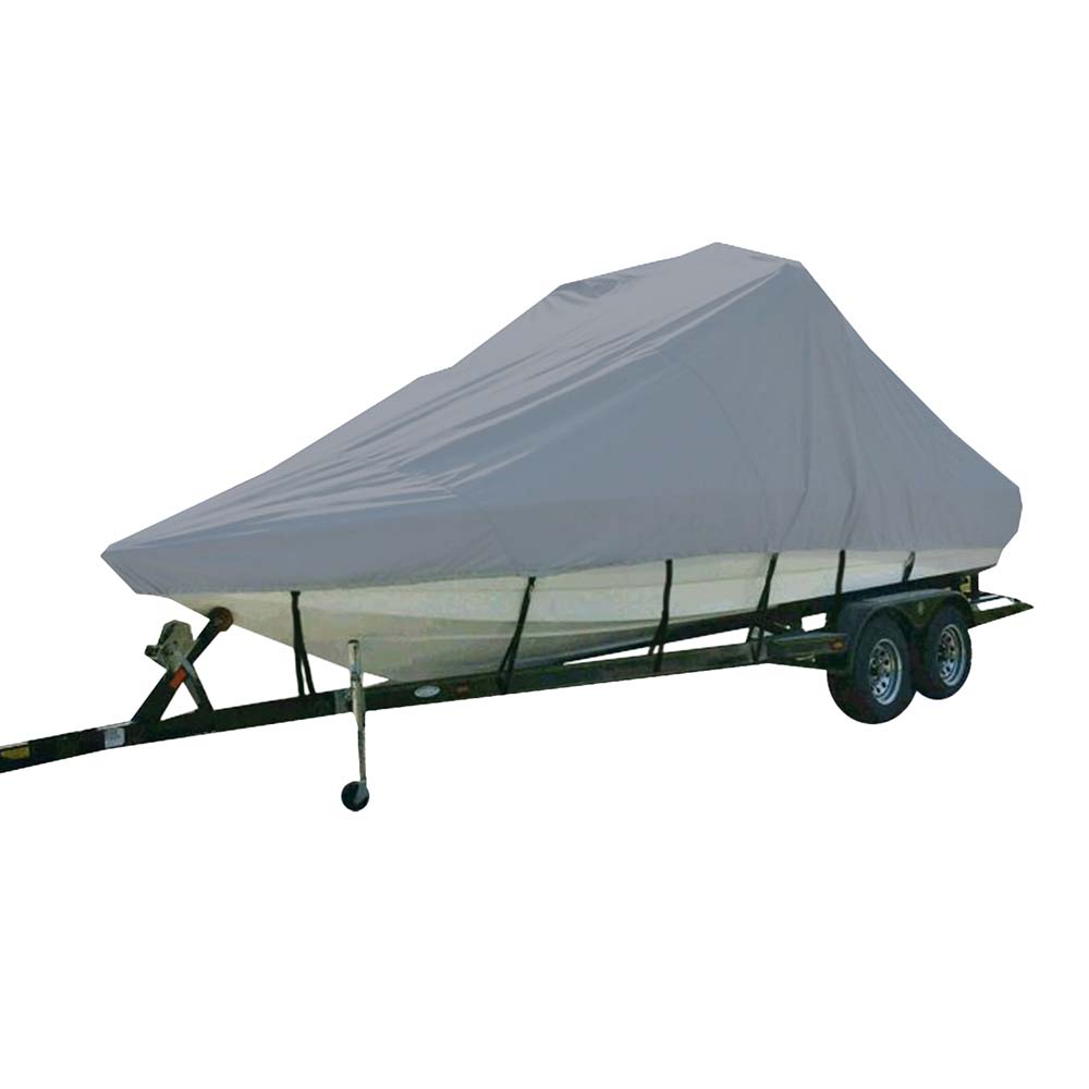 Carver Sun-DURA? Specialty Boat Cover f/19.5' Inboard Tournament Ski Boats w/Tower & Swim Platform - Grey