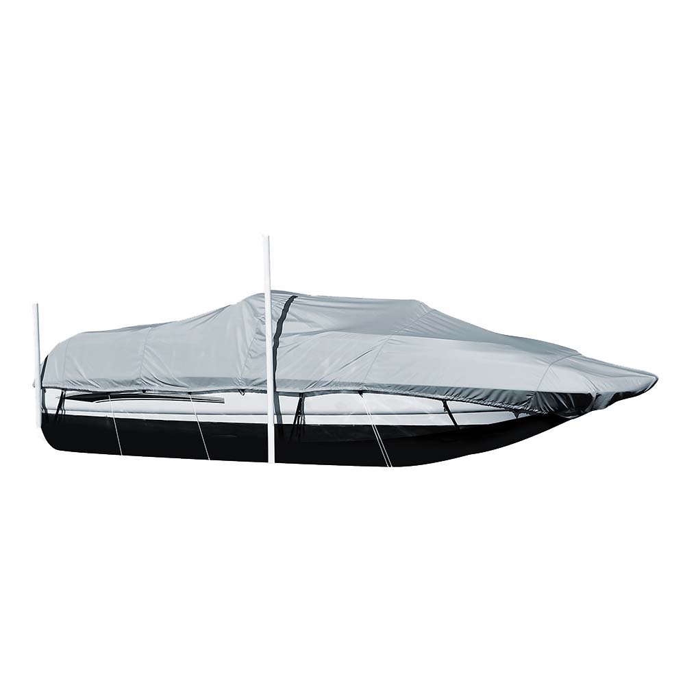 Carver Sun-DURA? Styled-to-Fit Boat Cover f/20.5' Sterndrive Deck Boats w/Walk-Thru Windshield - Grey