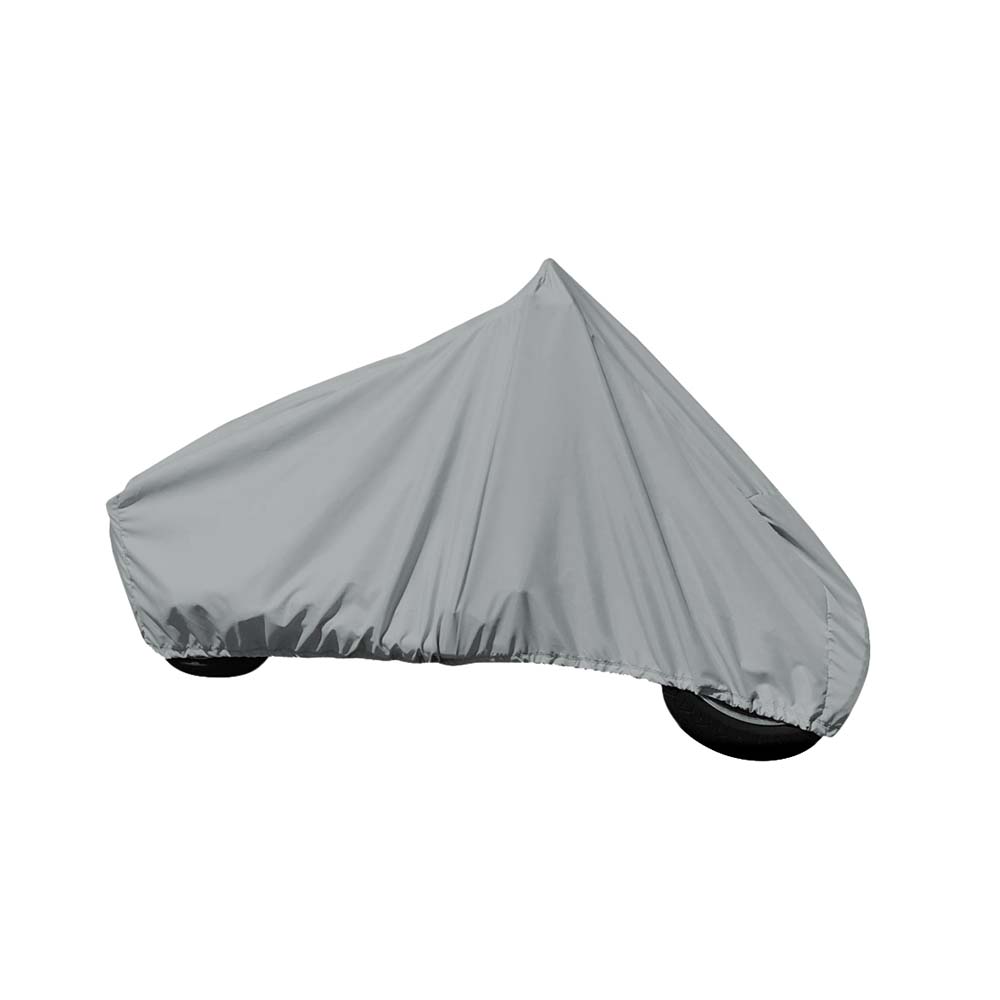 Carver Sun-DURA? Cover f/Motorcycle Cruiser w/Up to 15" Windshield - Grey