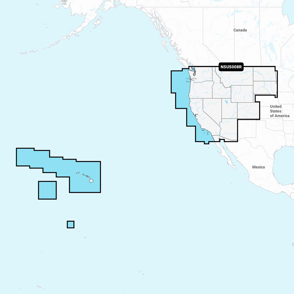 Garmin Navionics+* NSUS008R U.S. West