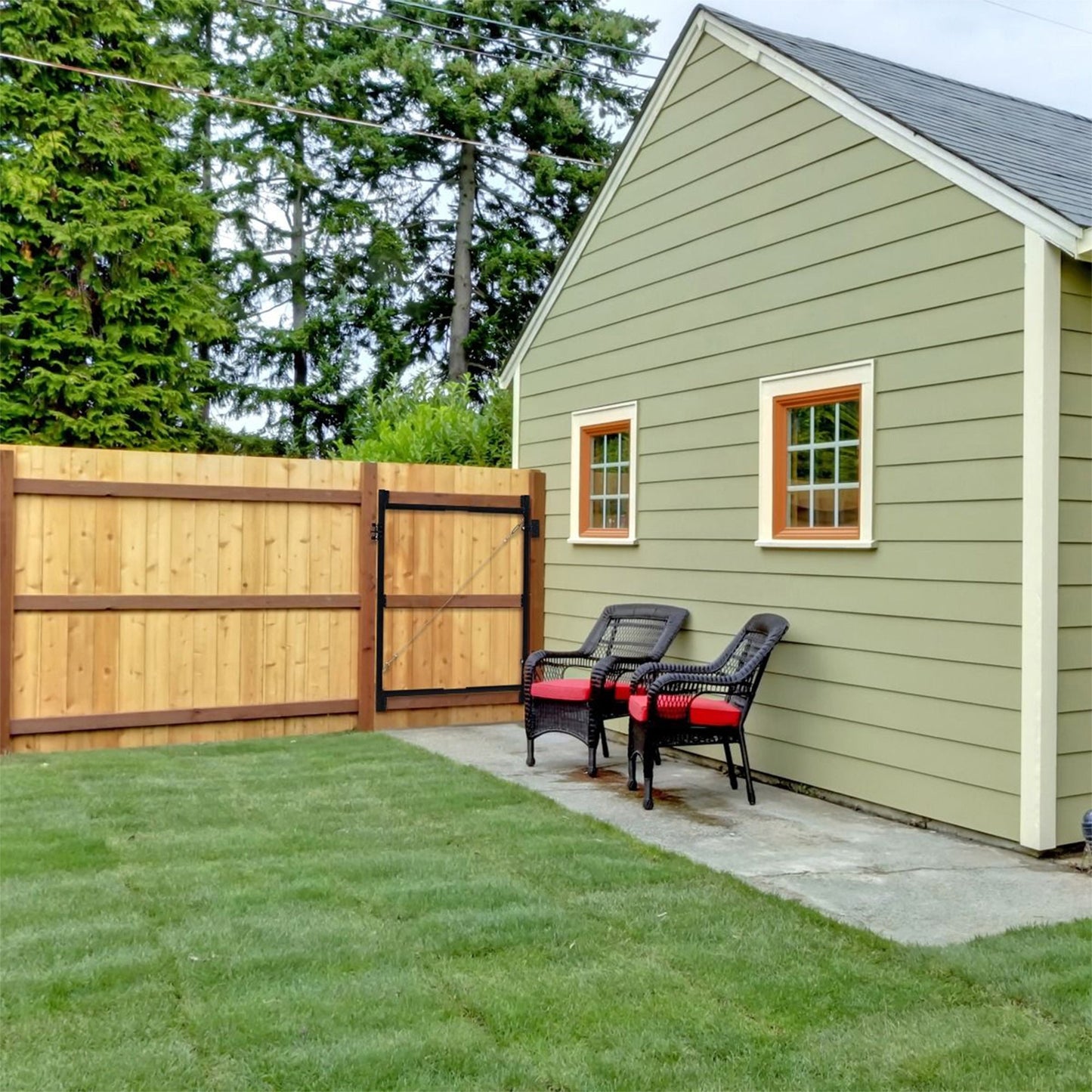 Adjust-A-Gate Steel Frame Gate Building Kit, 60"-96" Wide, 6' High (4 Pack)