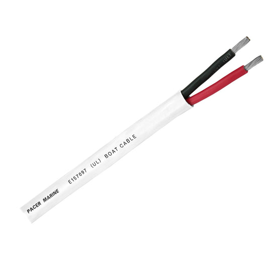 Pacer Duplex 2 Conductor Cable - 500' - 10/2 AWG - Red, Black