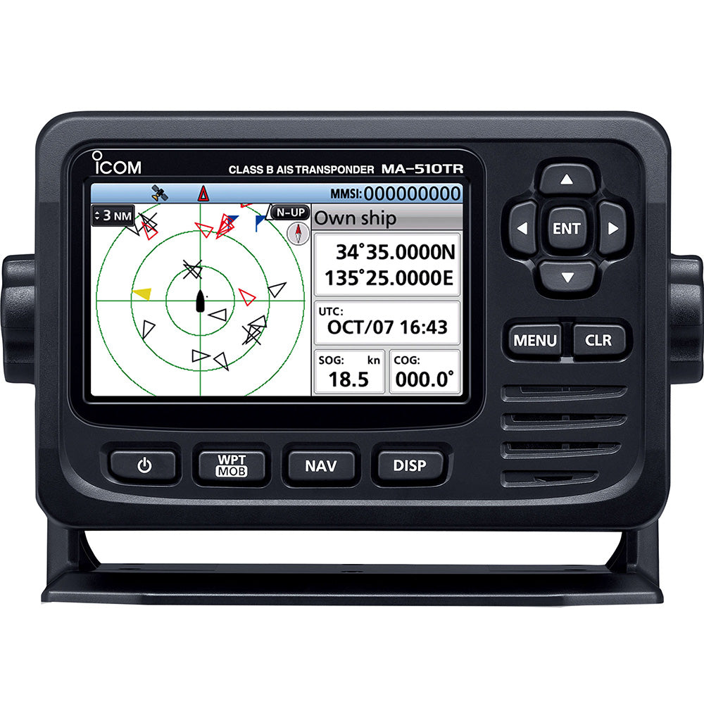 Icom MA-510TR AIS Transponder w/Antenna & 4.3" Display