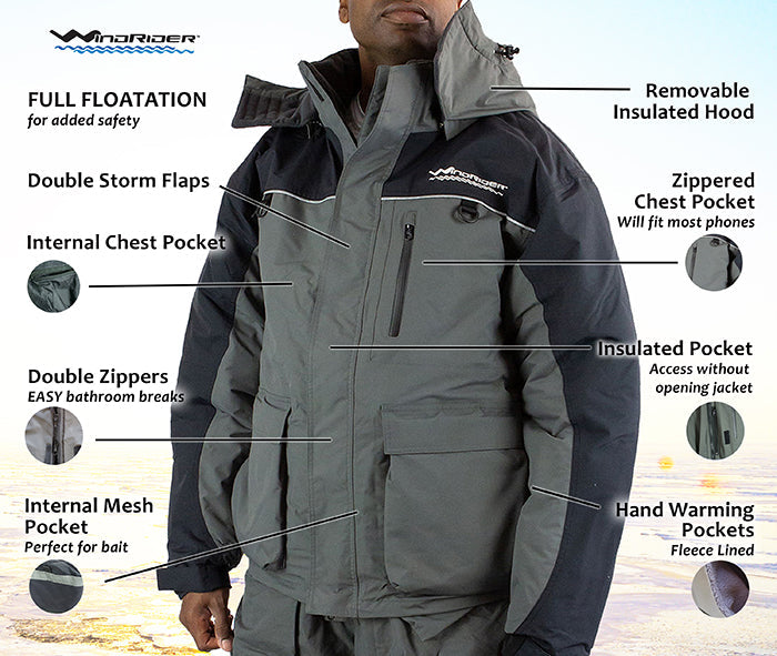 BOREAS™ Floating Ice Fishing Jacket