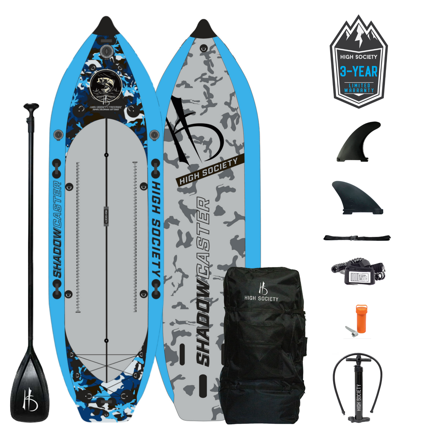 Shadowcaster Inflatable Paddle Board Package