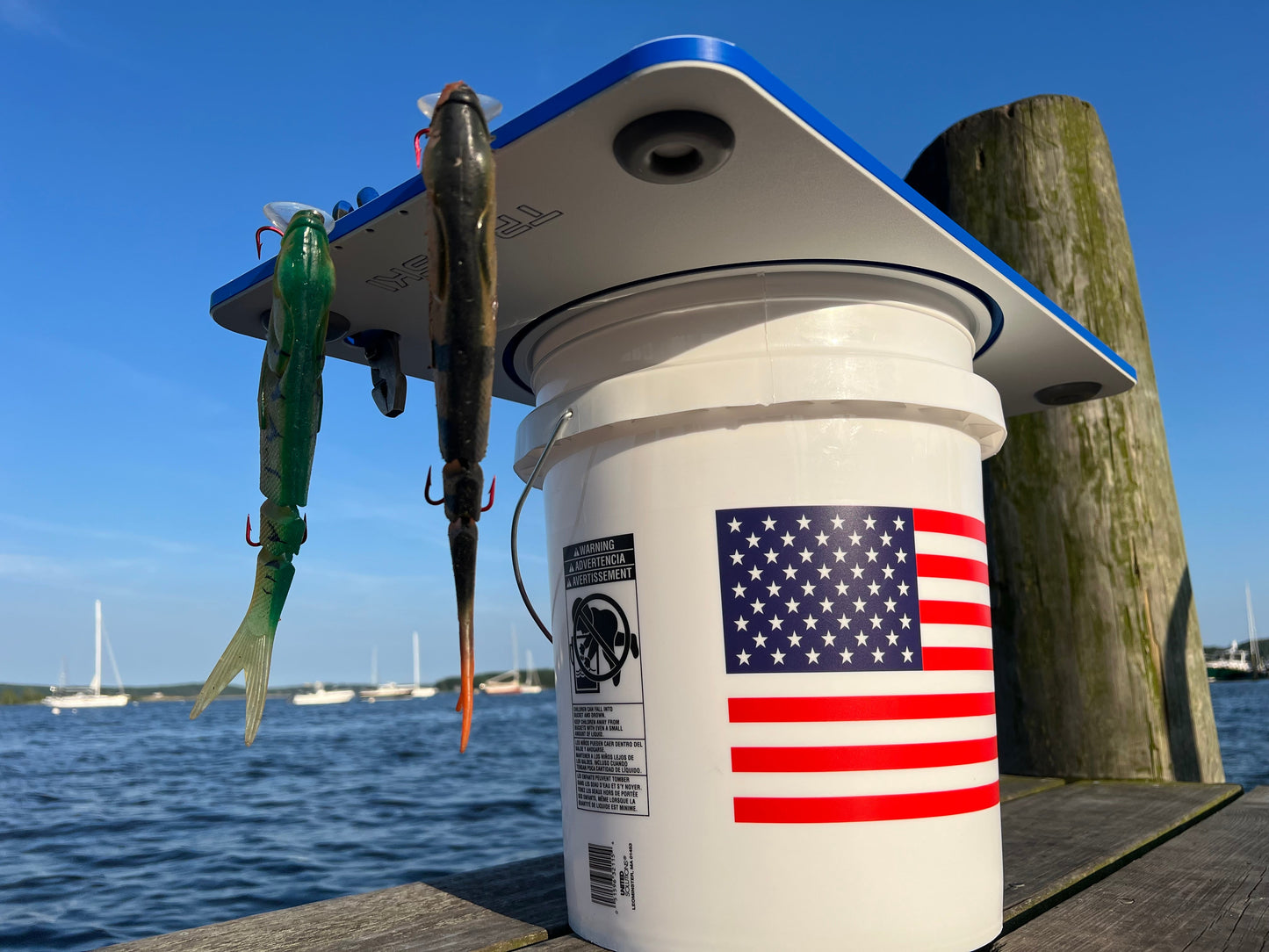 Made in the USA | Premium Bucket or Cooler Fishing Cutting Board