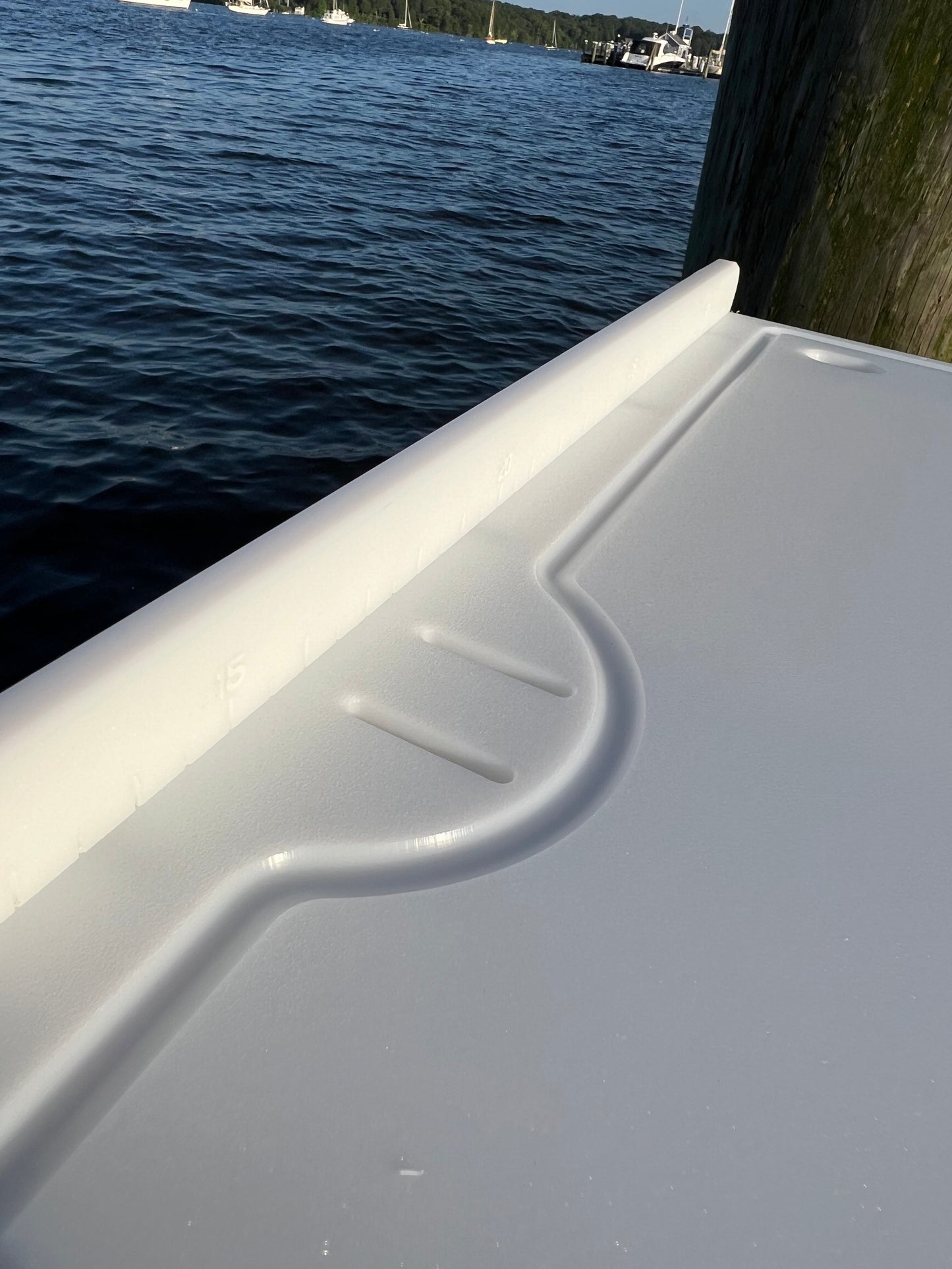 Made in the USA | Premium Double Bucket 33" Raised Fillet Table Cutting Board