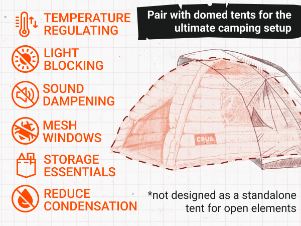 CULLA MAXX | 3 PERSON INSULATED INNER TENT