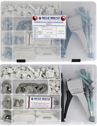 Weld Mount 1001003 Executive Adhesive and Fastener Kit