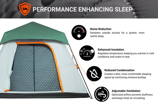NOIR 6 INNER CULLA | 6 PERSON INSULATED BEDROOM