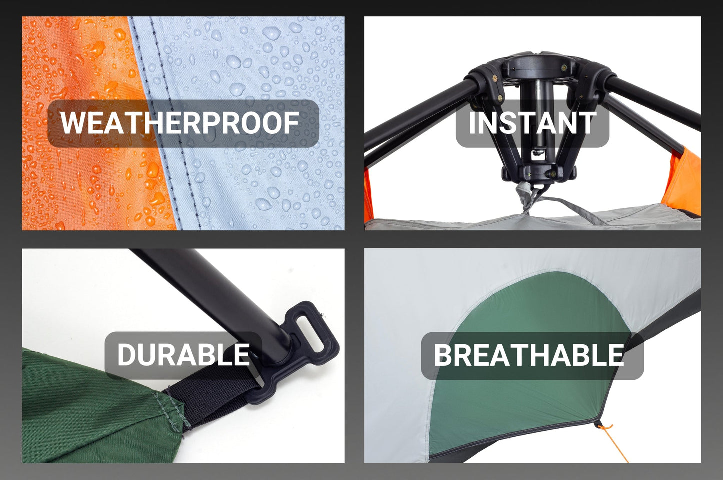 NOIR 6 | 6 PERSON BLACKOUT CABIN TENT