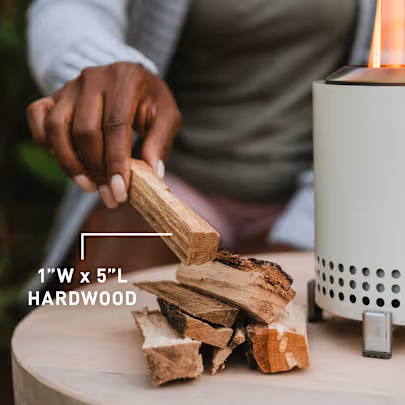 Solo Stove FUEL- Mini Oak Firewood for Mesa, Mesa XL, Pi Pizza Oven, and Fire Pit Cooking System
