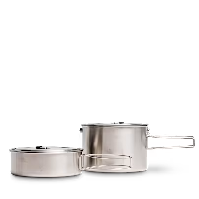 Solo Stove Pot 900/1800/4000 Stainless Steel Companion Pots | Designed for use with Lite/Titan/Campfire Solo Stoves