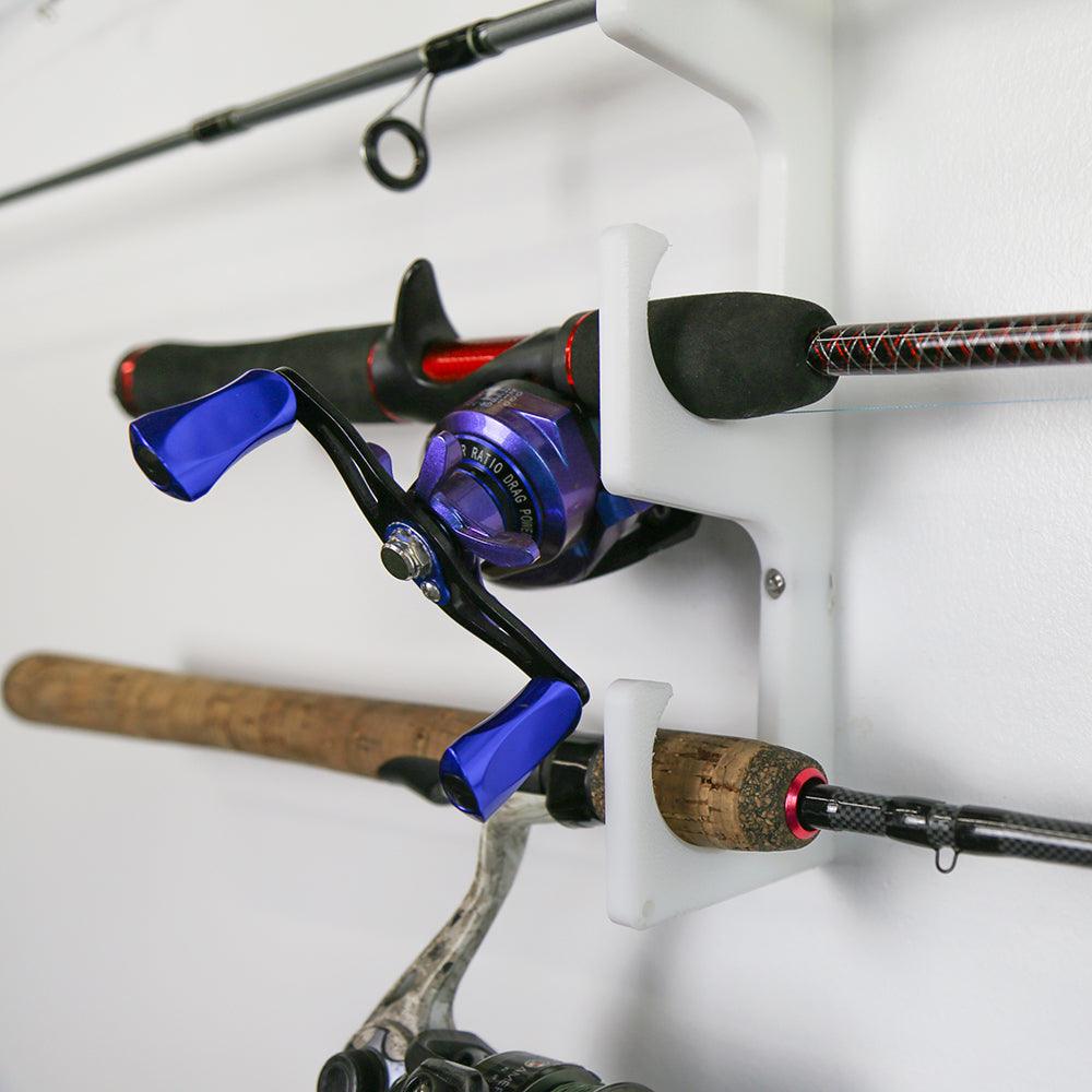 Made in the USA Fishing Rod Rack | Wall or Ceiling Mounted