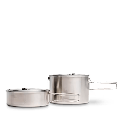 Solo Stove Pot 900/1800/4000 Stainless Steel Companion Pots | Designed for use with Lite/Titan/Campfire Solo Stoves
