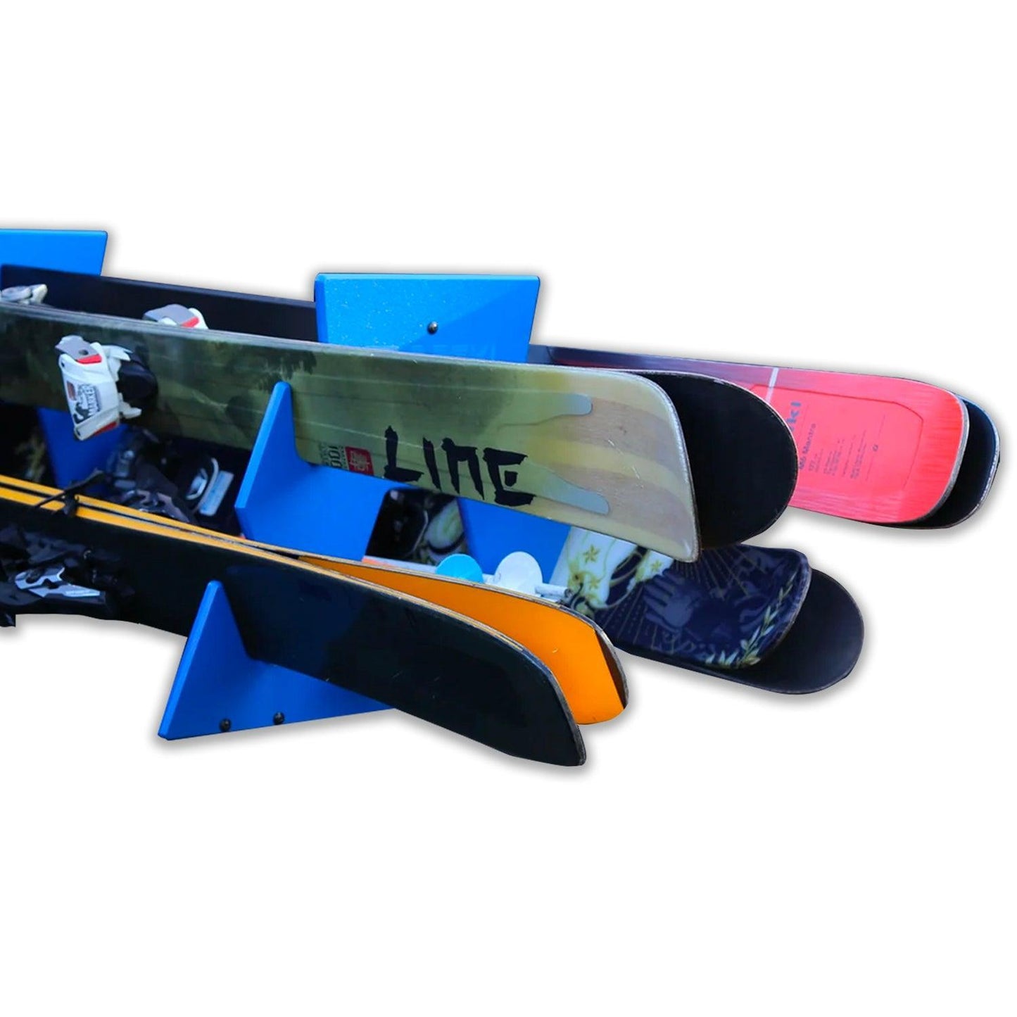 TRAPSKI POWDER QUAD Mobile Ski Rack