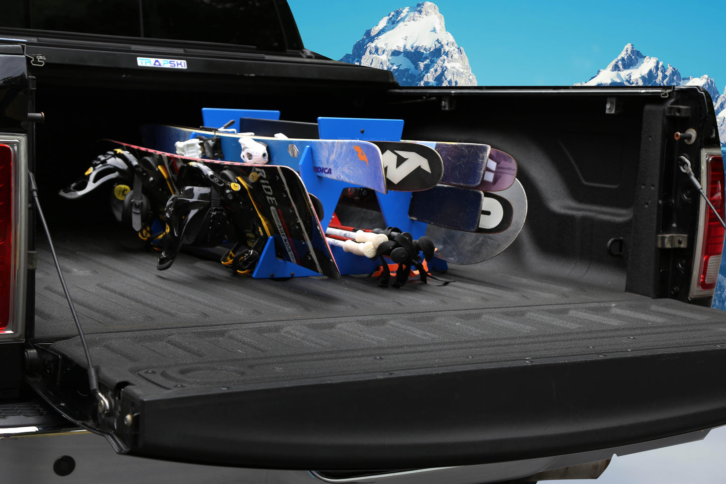 TRAPSKI QUAD Water Ski & Wakeboard Rack