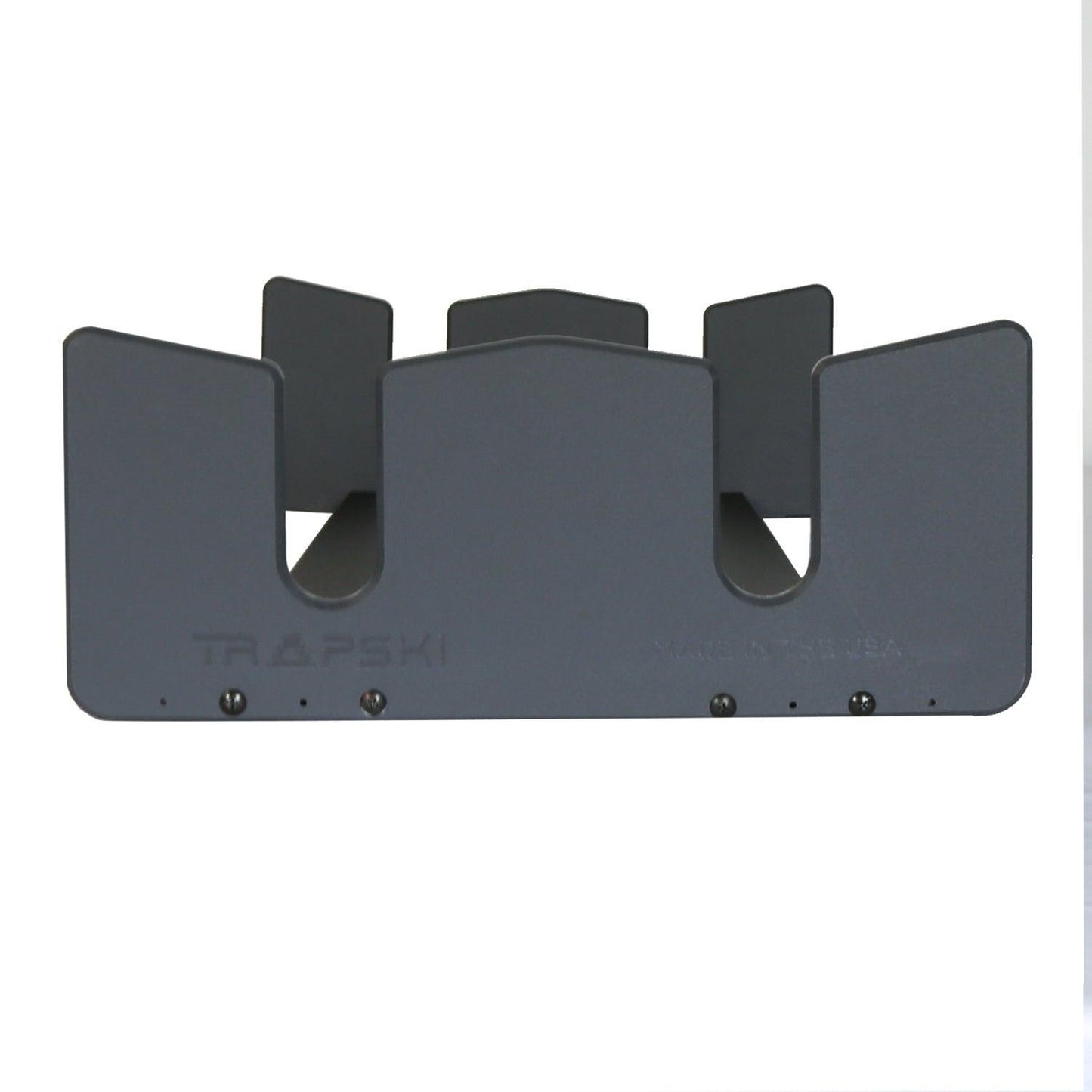 TRAPSKI Traveler Rack for Dual/Double Ski Travel Bags | Rack Insert is for Skis Only | High Quality Marine Grade HDPE Plastic | Slot Inserts & Strap Included | Made in the USA