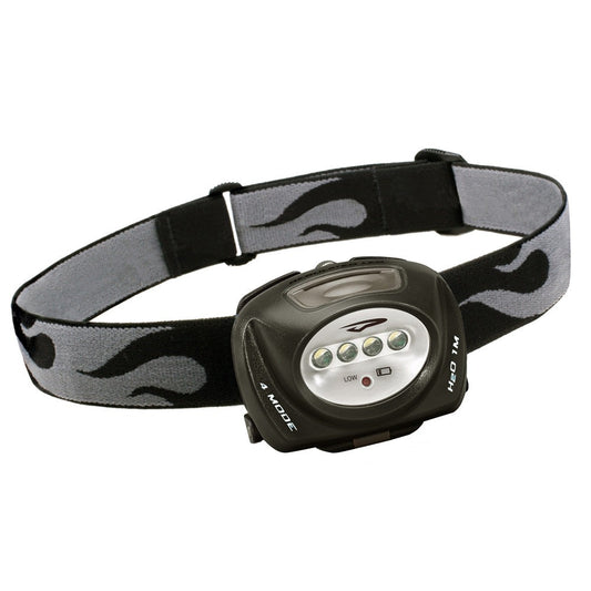 Princeton Tec QUAD LED Headlamp - Black [QUAD-BK]