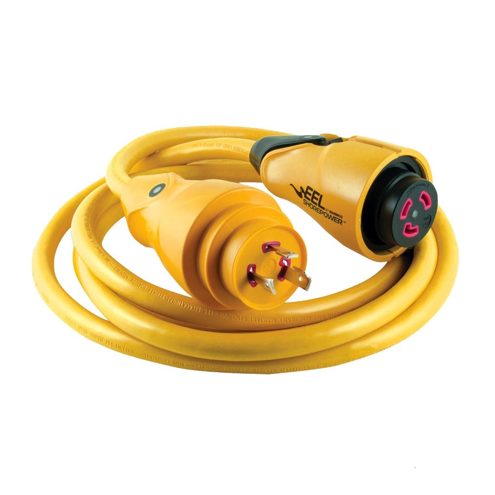 Marinco CS30-12 EEL 30A 125V Shore Power Cordset - 12' - Yellow [CS30-12]