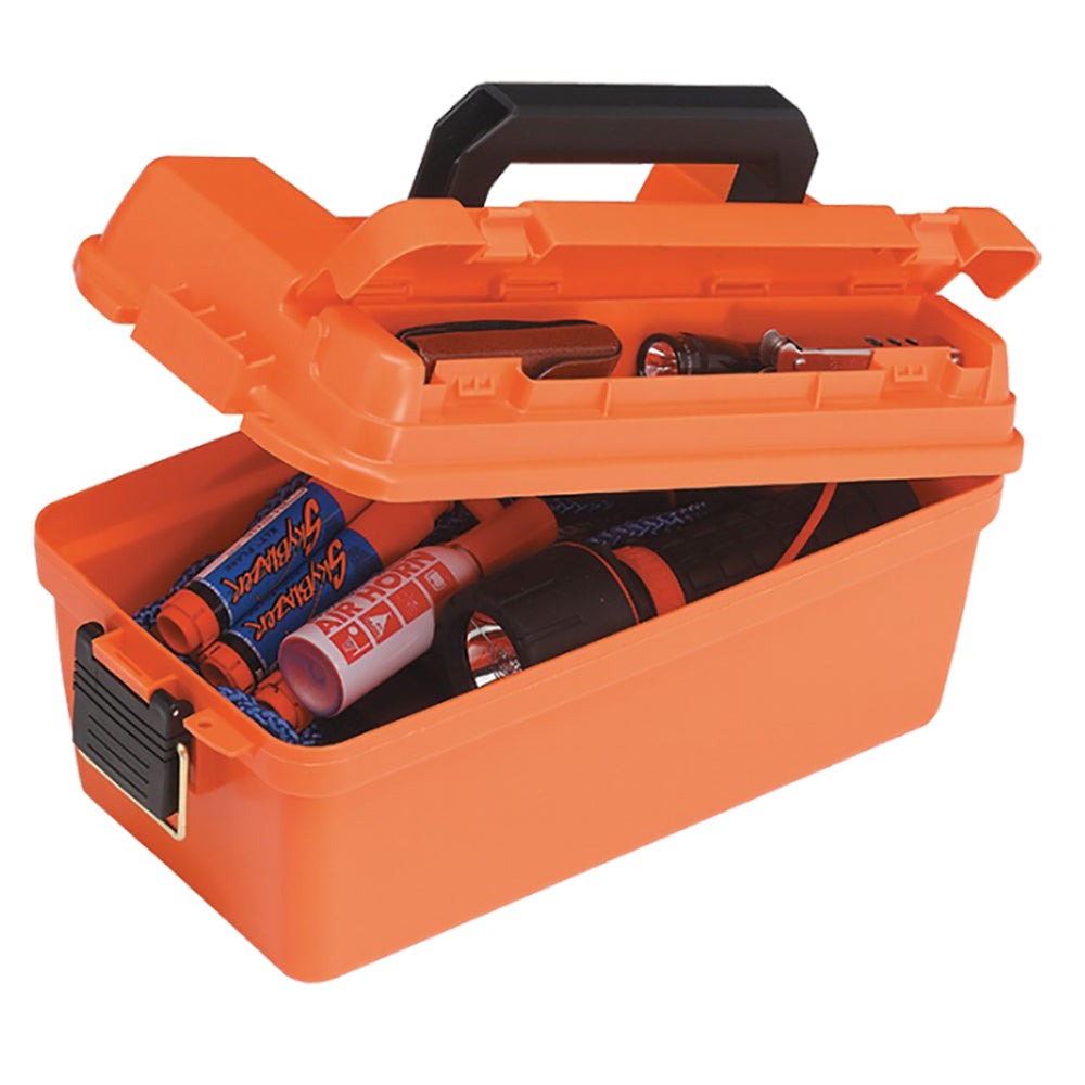 Plano Small Shallow Emergency Dry Storage Supply Box - Orange [141250]